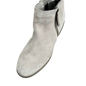 Blondo Light Gray Waterproof Ankle Booties